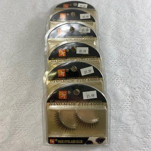 BT Hand Made False Eye Lashes.  #05227.  6 pairs. Glue included.